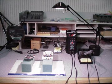 AIM's at soldering station